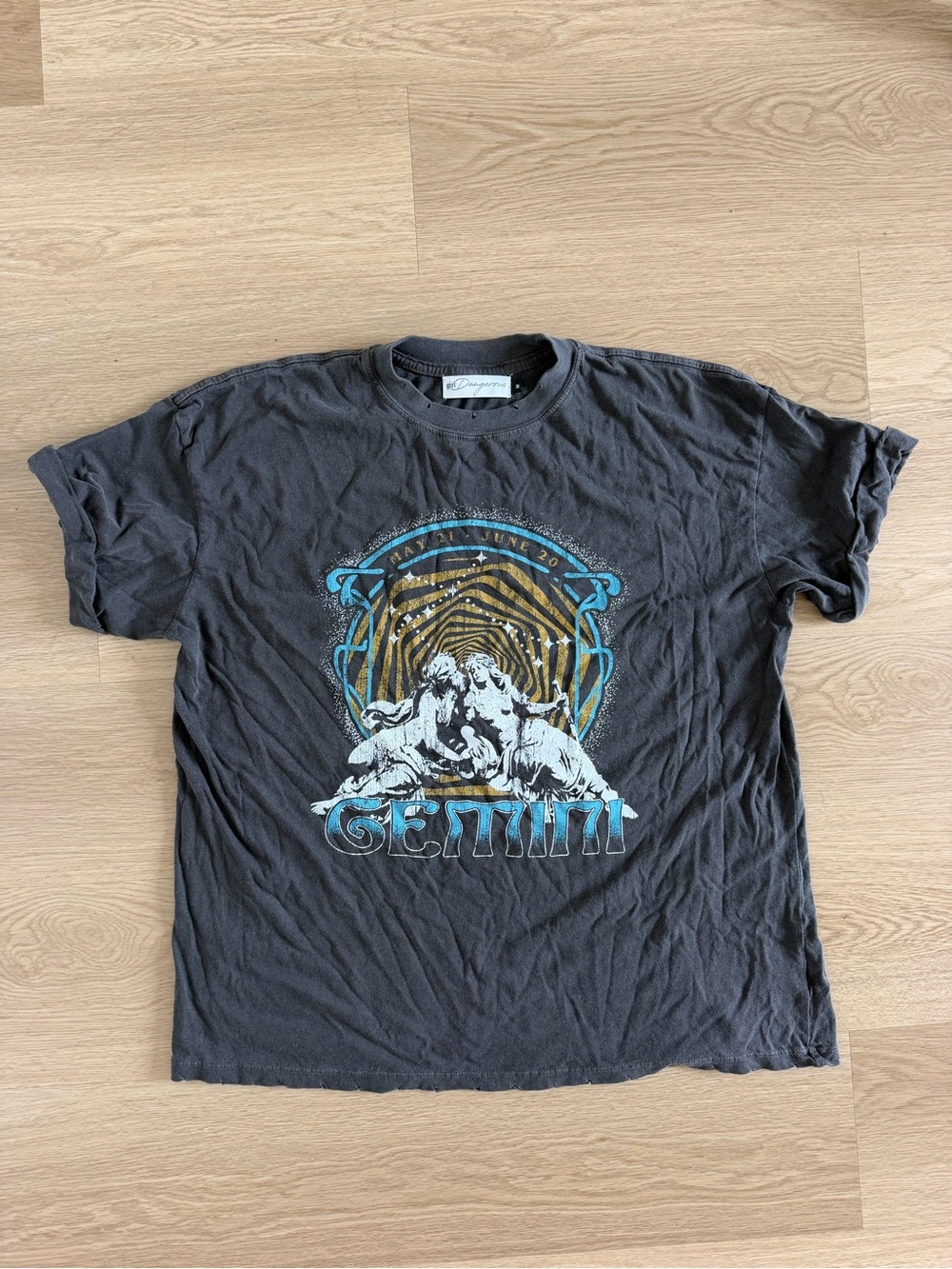 Free People Girl Dangerous Gemini Horoscope Tee